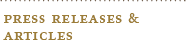 P.E. Guerin Press Releases and Articles